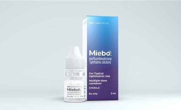Bausch + Lomb Launches Miebo for Dry Eye Disease