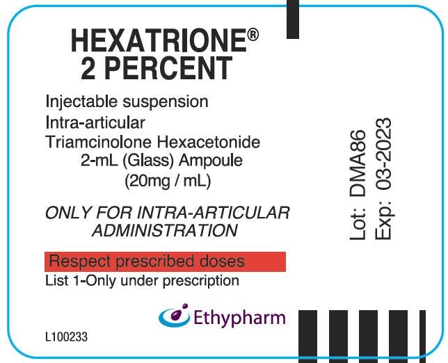 Medexus Initiates Second Importation of Triamcinolone Hexacetonide from France